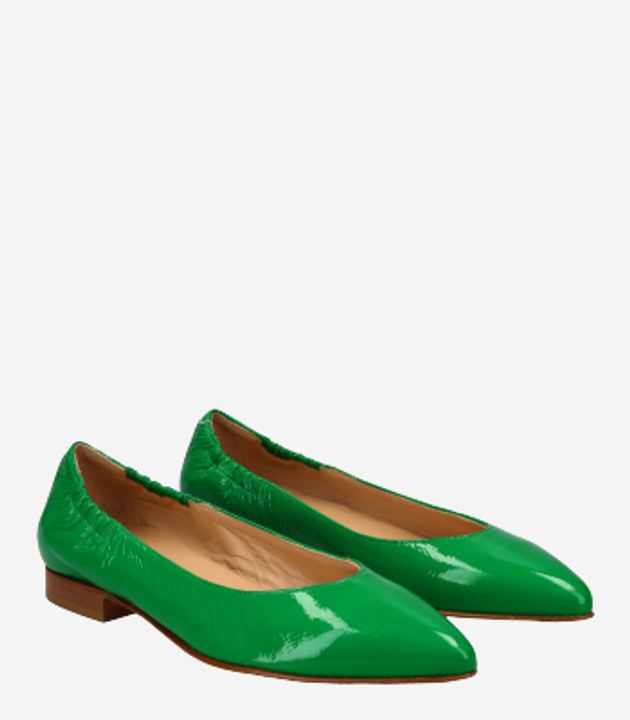 Maripé DRUSILLA V.2 MENTA ballerina in green
