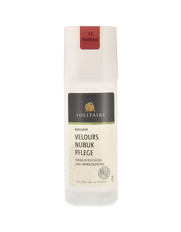 Solitaire suede nubuck care 0990096 13 shoe care in red