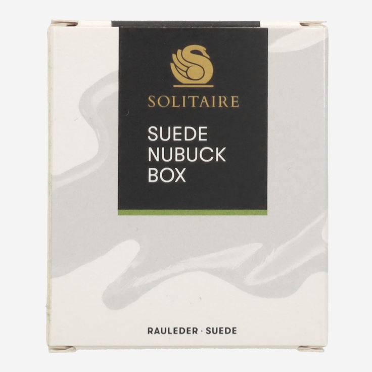 Solitaire Verlours Nubuck Box - Neutral - Front View